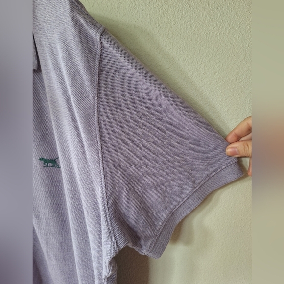 NWT Gunn Essentials Mens Lavendar Short Sleeve Sports Fit Polo Size 2XL - Picture 4 of 8